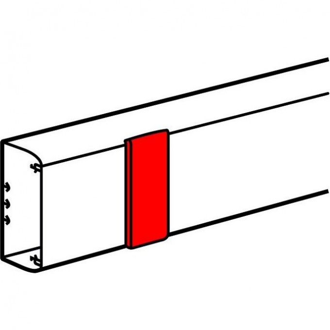 Накладка на стык LEGRAND для крышек 85 мм для кабель-канала DLP 35х105 и 65х195 010802