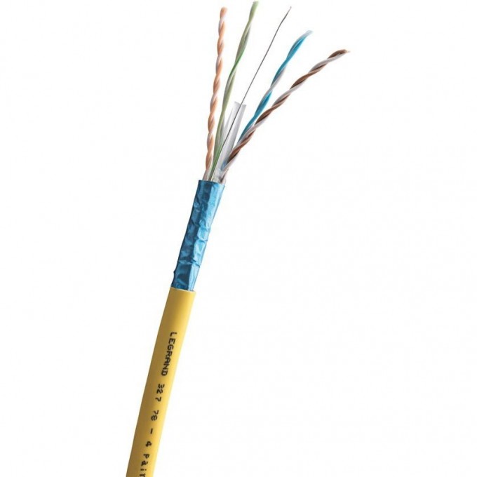 Кабель для локальных сетей LEGRAND категория 6a F/UTP 4 пары LSZH 500 м 032778