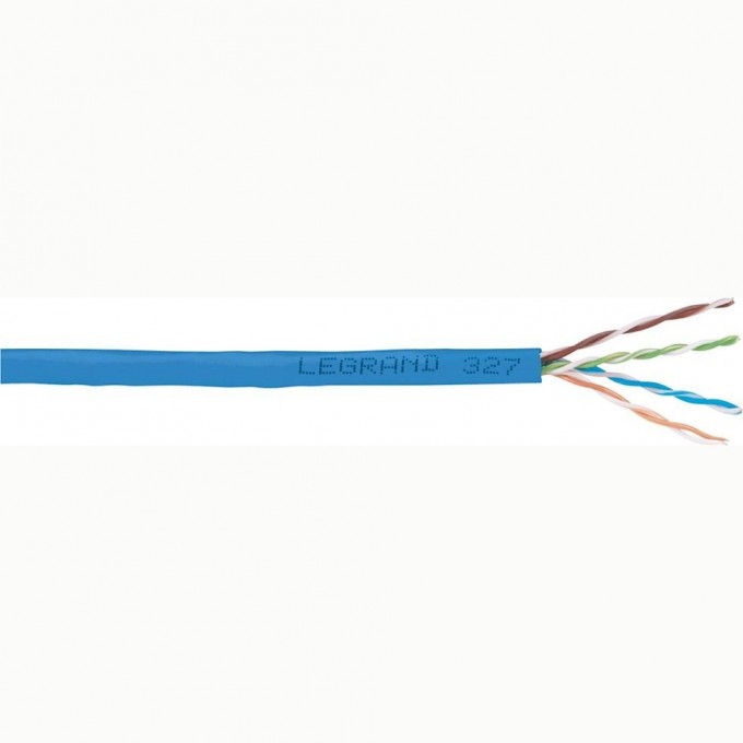 Кабель LEGRAND для локальных сетей категория 6 U/UTP 4 пары LSZH 305 м 032754