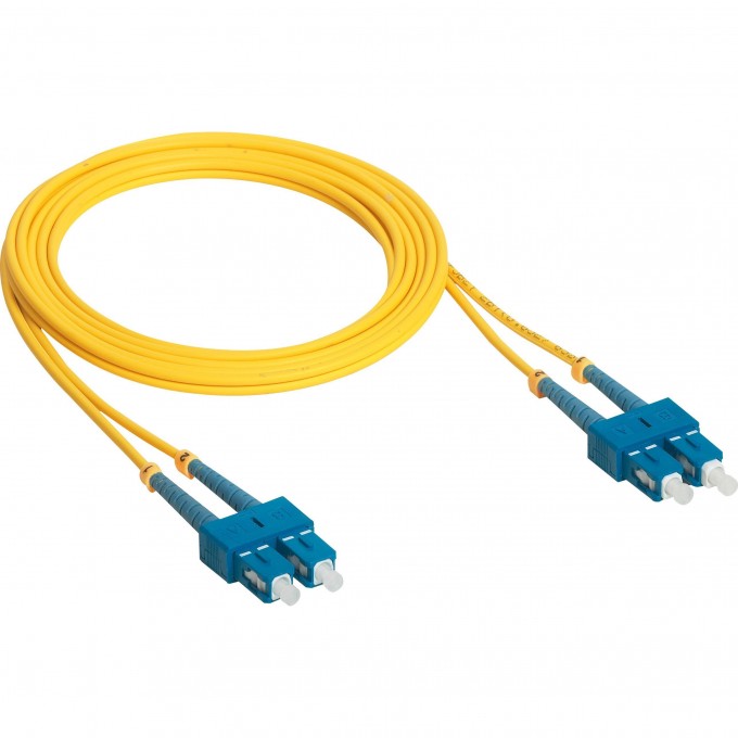 Шнур LEGRAND оптоволоконный OS1/2 одномодовый SC/SC 1 м желтый 032600