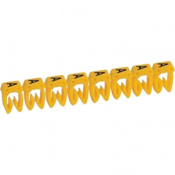 Маркер LEGRAND CAB 3 для кабеля 1,5-2,5 мм² заглавная буква A