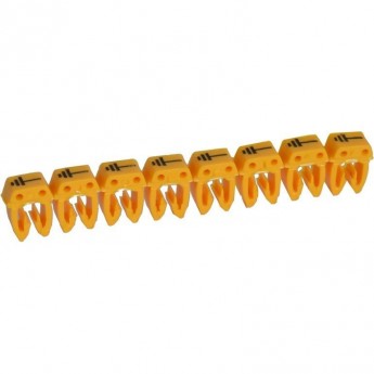 Маркер LEGRAND CAB 3 условное обозначение для кабеля 0,5-1,5 мм² земля