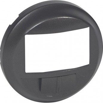 Лицевая панель LEGRAND Celiane датчик движения двухпроводный 250 Вт без нейтрали с функцией ручного управления Кат. № 0 672 26 графит