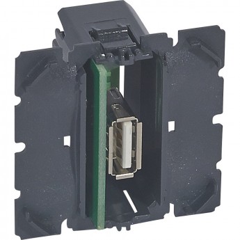 Розетка LEGRAND USB Celiane черный Розетка LEGRAND USB Celiane черный