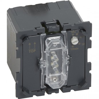 Выключатель LEGRAND Celiane с выдержкой времени от 25с до 15мин 230В серый Выключатель LEGRAND Celiane с выдержкой времени от 25с до 15мин 230В серый