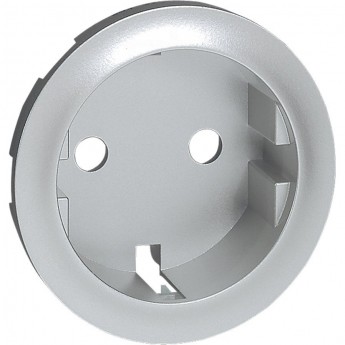 Лицевая панель LEGRAND Celiane розетка 2К+З немецкого стандарта Кат. № 0 671 53/61 титан