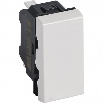 Кнопочный выключатель LEGRAND Mosaic 1 модуль 6 A белый Кнопочный выключатель LEGRAND Mosaic 1 модуль 6 A белый