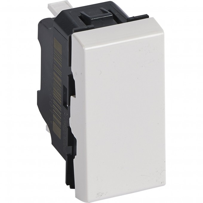 Кнопочный выключатель LEGRAND Mosaic перекидной 1 модуль 6 A белый 077031