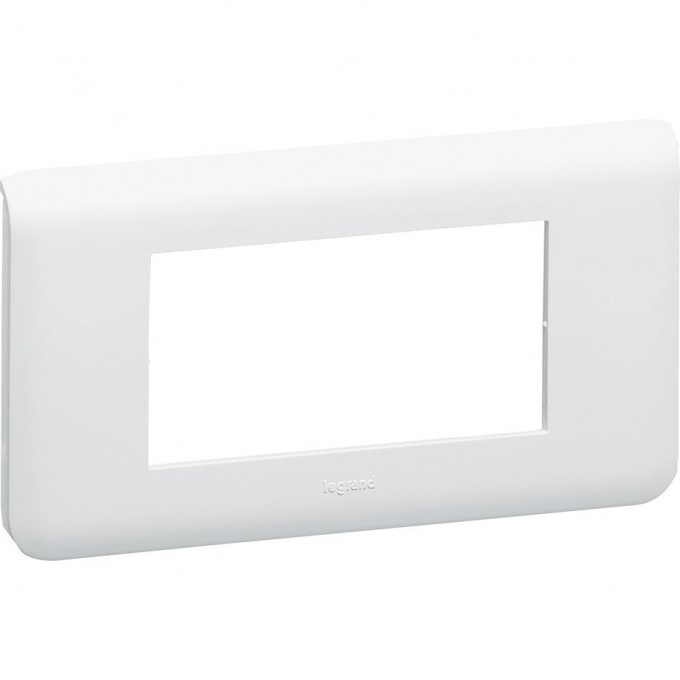 Рамка LEGRAND Mosaic 4 модуля горизонтальная белый 078814