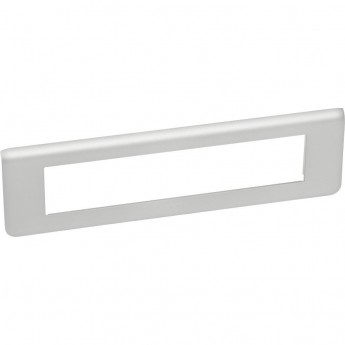 Рамка LEGRAND пластиковая Mosaic 10 модулей Алюминий Рамка LEGRAND пластиковая Mosaic 10 модулей Алюминий