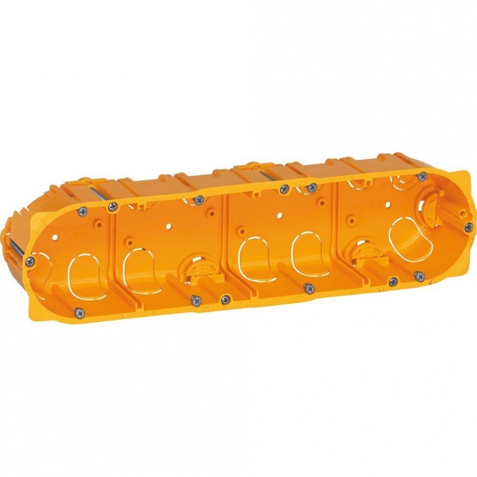 Коробка многоместная LEGRAND Batibox для сухих перегородок 4-местная 8/10 модулей глубина 50 080054