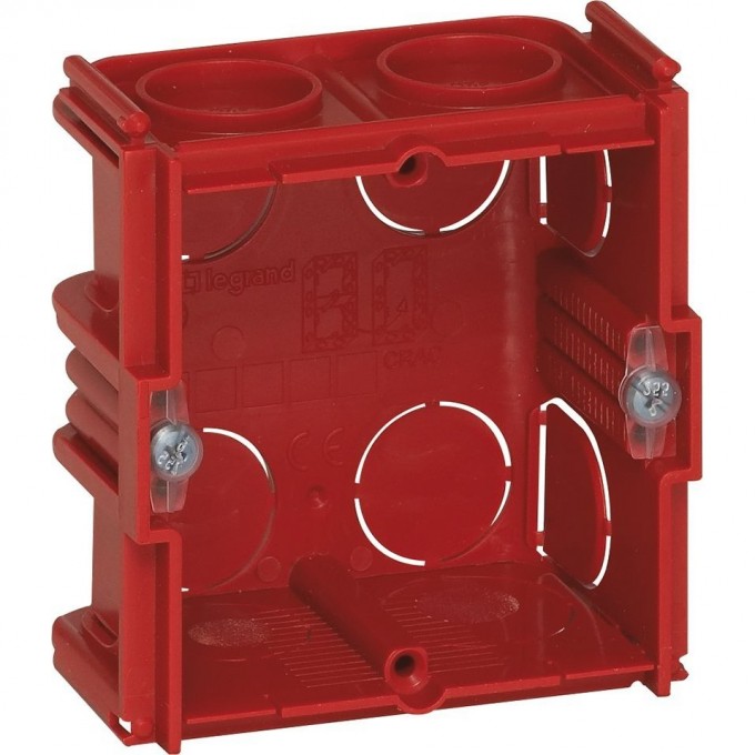 Коробка монтажная LEGRAND Batibox для кирпичных стен квадратная соединяемая глубина 40 080141