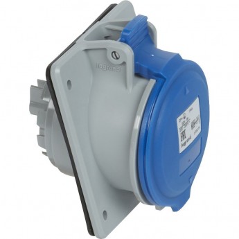 Розетка LEGRAND встраиваемая 32А 2К+З 230 В IP 44 серый Розетка LEGRAND встраиваемая 32А 2К+З 230 В IP 44 серый