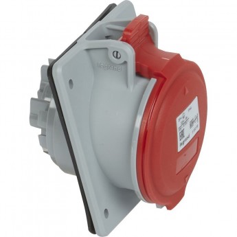 Розетка LEGRAND встраиваемая 32А 3К+З 380 В IP 44 серый Розетка LEGRAND встраиваемая 32А 3К+З 380 В IP 44 серый