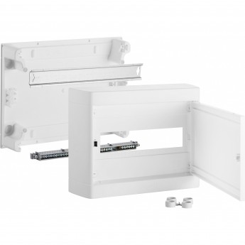 Накладной распределительный щит LEGRAND Nedbox с белой дверью 1 рейка х 12 (+1) модулей Накладной распределительный щит LEGRAND Nedbox с белой дверью 1 рейка х 12 (+1) модулей