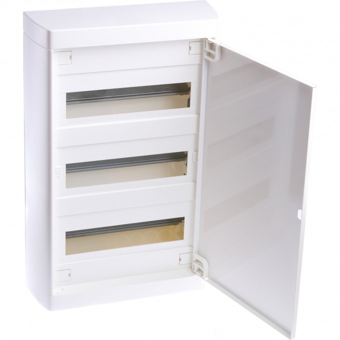 Накладной распределительный щит LEGRAND Nedbox с металлической дверью 3 рейки х 12 (+1) модулей 601258