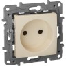 Розетка LEGRAND 2К немецкий стандарт 16 А 250 В Etika слоновая кость 672320