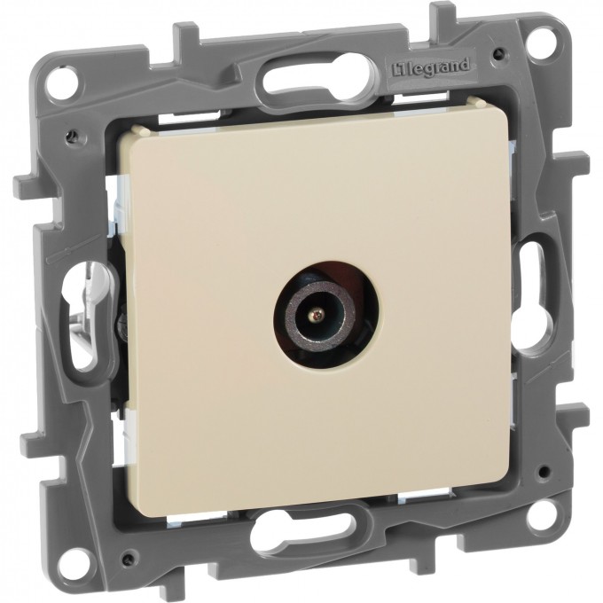 Розетка LEGRAND TV оконечная 5 дБ 5-862 мГц Etika слоновая кость 672365