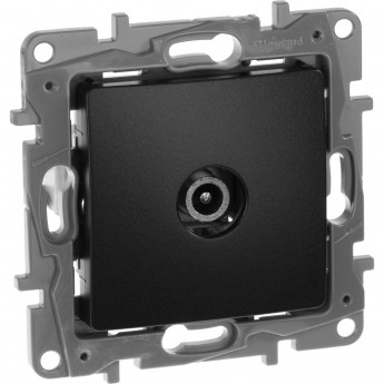 Розетка LEGRAND TV проходная 15 дБ 5-862 мГц Etika антрацит