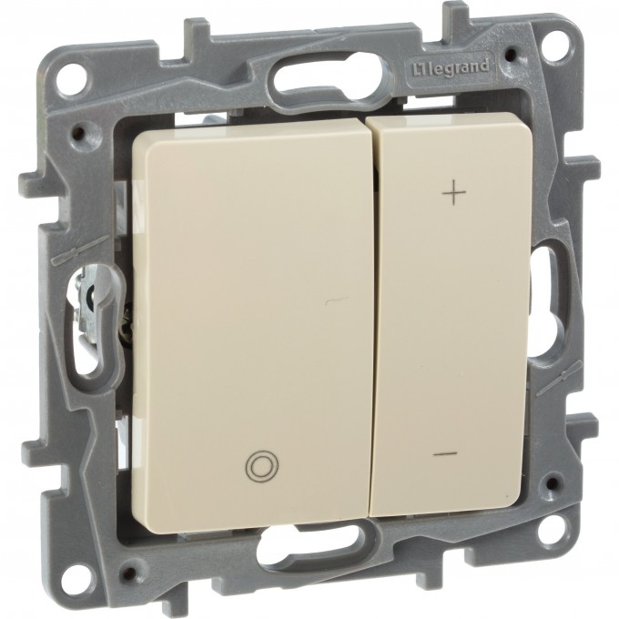 Светорегулятор LEGRAND нажимной Etika 400 Вт слоновая кость 672318