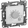 Термостат LEGRAND с внешним датчиком для тёплых полов Etika белый 672230