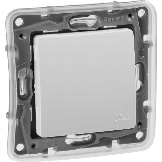 Выключатель/переключатель LEGRAND IP44 Etika Plus 10 A 250 В белый 672200