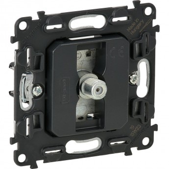 Розетка LEGRAND Valena IN'MATIC ТВ с разьемом "F"-типа c топологией "звезда" 0-2400 МГц