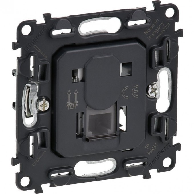 Телефонная розетка LEGRAND Valena IN'MATIC RJ11 одиночная 753068