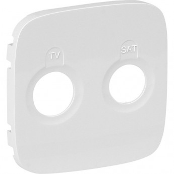 Лицевая панель LEGRAND Valena ALLURE для розеток TV-SAT белая Лицевая панель LEGRAND Valena ALLURE для розеток TV-SAT белая