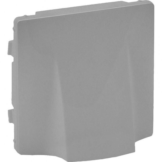 Лицевая панель LEGRAND Valena LIFE для вывода кабеля алюминий 754732