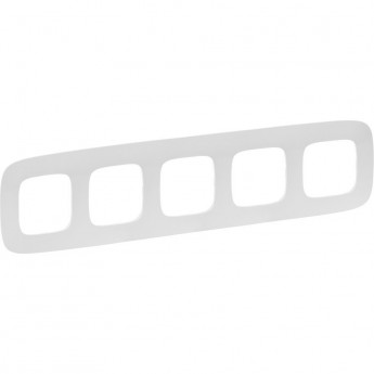 Рамка LEGRAND Valena ALLURE 5-постовая универсальная белый Рамка LEGRAND Valena ALLURE 5-постовая универсальная белый