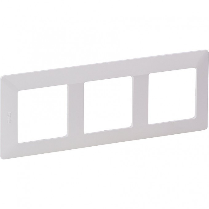 Рамка LEGRAND Valena LIFE "Белая", 3-постовая универсальная, белая 754003