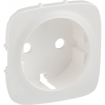 Лицевая панель LEGRAND Valena ALLURE для силовой розетки 2К+З с зажимами 6кв.мм жемчуг Лицевая панель LEGRAND Valena ALLURE для силовой розетки 2К+З с зажимами 6кв.мм жемчуг