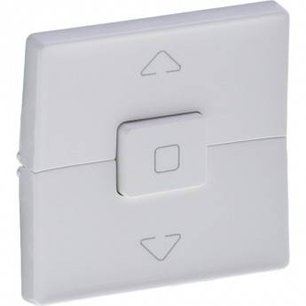 Лицевая панель LEGRAND Valena LIFE для выключателя жалюзи и рольставней белая Лицевая панель LEGRAND Valena LIFE для выключателя жалюзи и рольставней белая