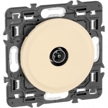 Розетка LEGRAND Celiane TV простая слоновая кость Розетка LEGRAND Celiane TV простая слоновая кость
