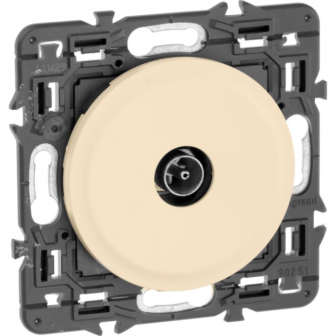 Розетка LEGRAND Celiane TV простая слоновая кость SET-1-067382-01