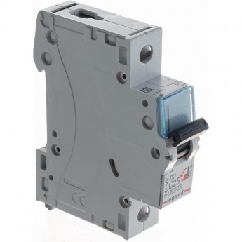 Автоматический выключатель LEGRAND TX³ 6000 6 кА тип C 1П 230/400 В 25А 1 модуль белый