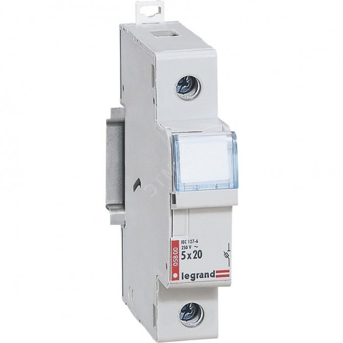 Держатель плавких вставок LEGRAND 1п 5х20 230В 005800