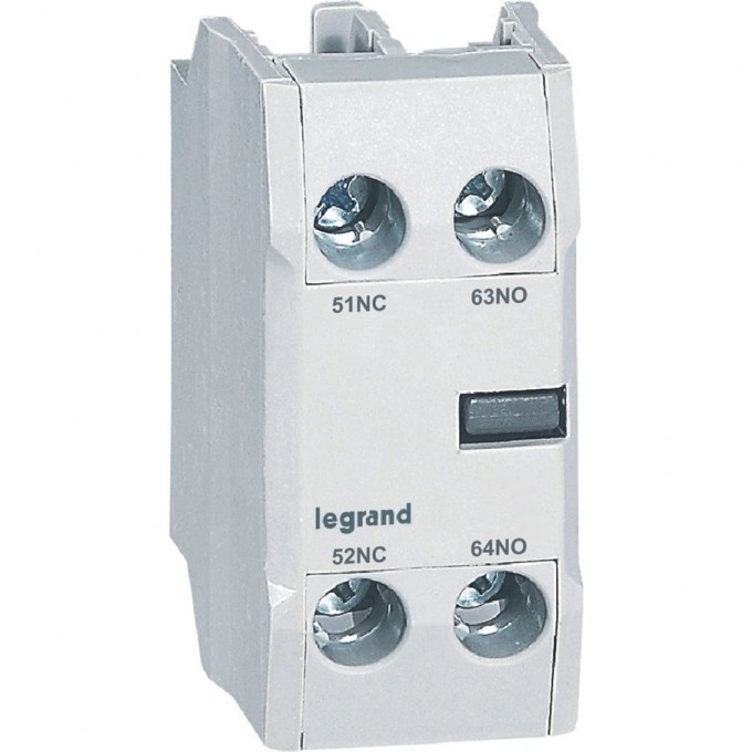 Фронтальный 2П и 4П блок вспомогательных контактов LEGRAND CTX³ - 1H.0. + 1 H.3. - 16 A 416850