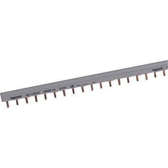 Гребёнчатая шина LEGRAND HX3 стандартная до 63А для винтовых зажимов 3П 56 модулей