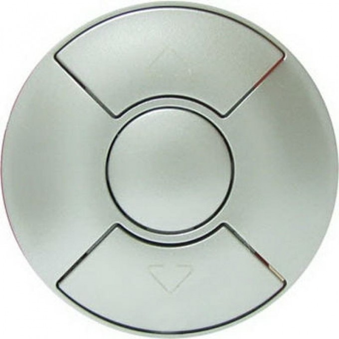 Лицевая панель LEGRAND Celiane для механизма рольставней, титан 68451