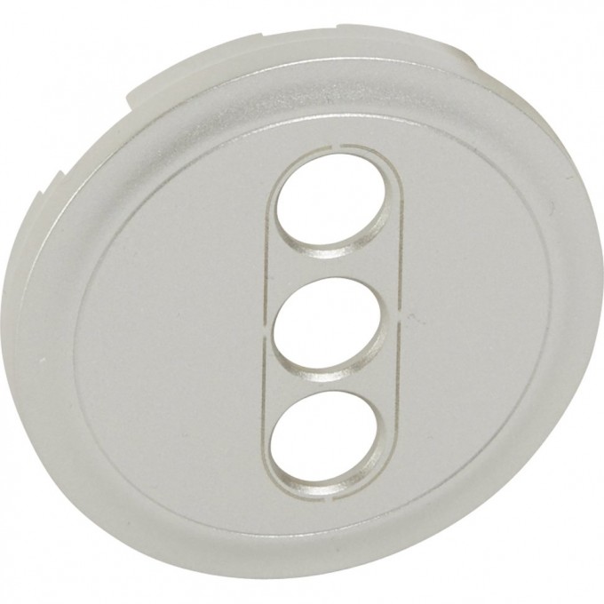 Лицевая панель LEGRAND Celiane розетки аудио/видео (тюльпан), титан 68513