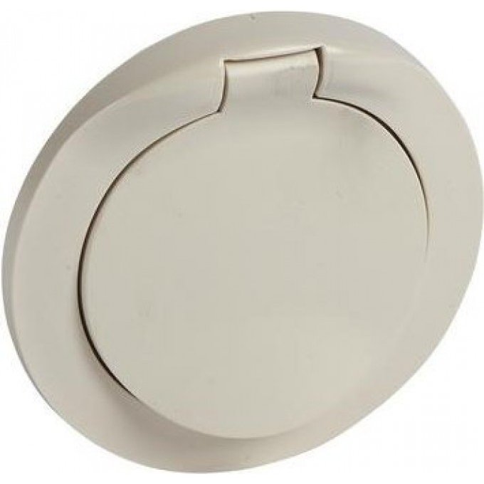 Лицевая панель розеток LEGRAND Celiane 2К+З с крышкой IP44(для мех. Кат.№067153), слоновая кость 67827