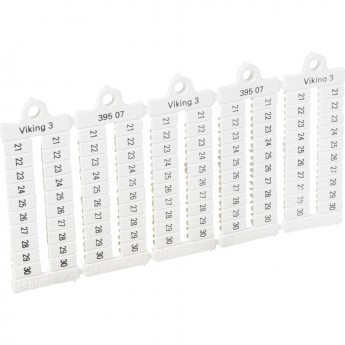Маркировка пластиковая LEGRAND Viking, 5мм 21-30, горизонтальная