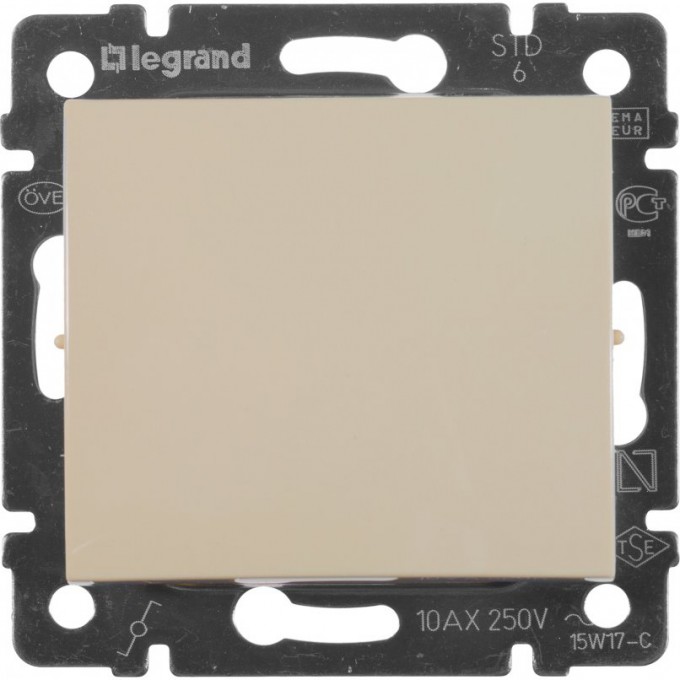 Переключатель на два направления Valena 10 A 250 В слоновая кость 774306