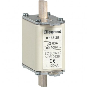 Предохранитель LEGRAND типа gG с индикатором 63 A