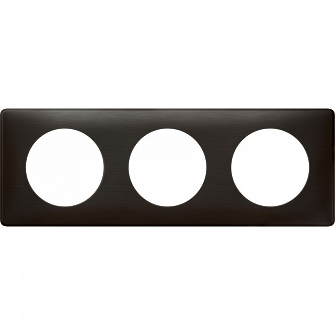 Рамка LEGRAND Celiane 3 поста Карбон 068983