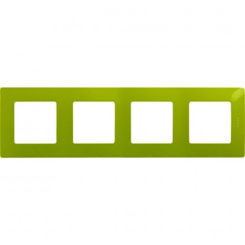 Рамка LEGRAND Etika 4 поста зелёный папоротник