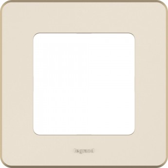 Рамка LEGRAND INSPIRIA 1 пост слоновая кость Рамка LEGRAND INSPIRIA 1 пост слоновая кость