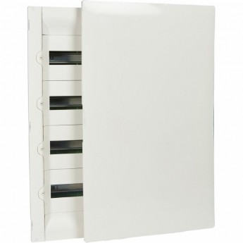 Распределительный щиток LEGRAND Practibox³ скрытого монтажа IP 40 IK 07 2 рейки 36 модулей с клеммниками заземления и нейтрали белая дверь